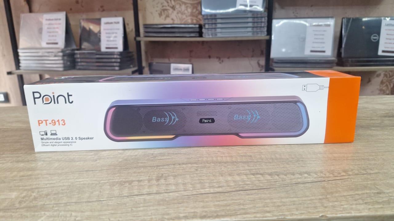 سبيكر نوع بوينت نوع pt -913  اضاءه RGB