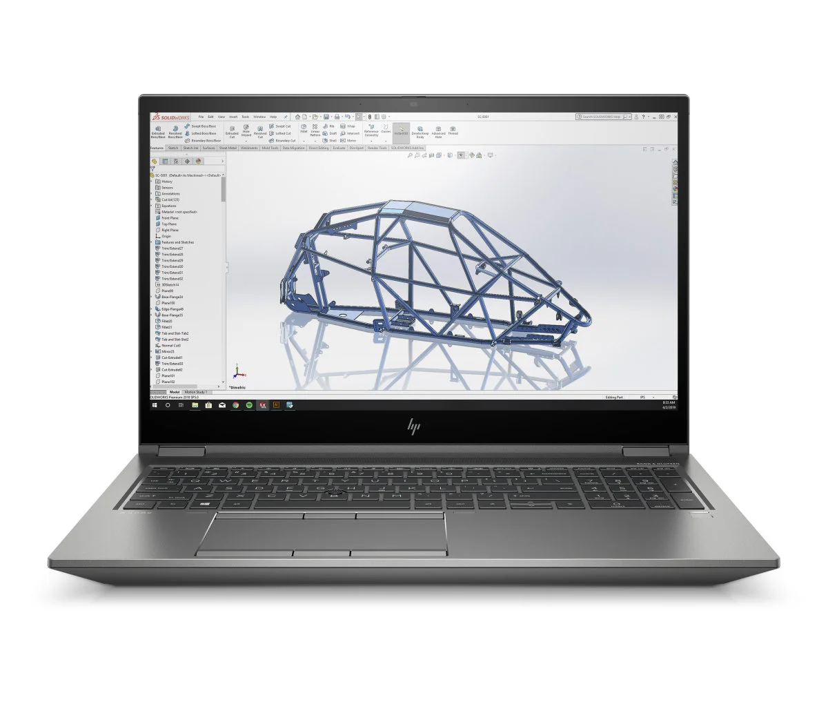HP ZBook Fury 15 G7 Intel Core i7-10750H