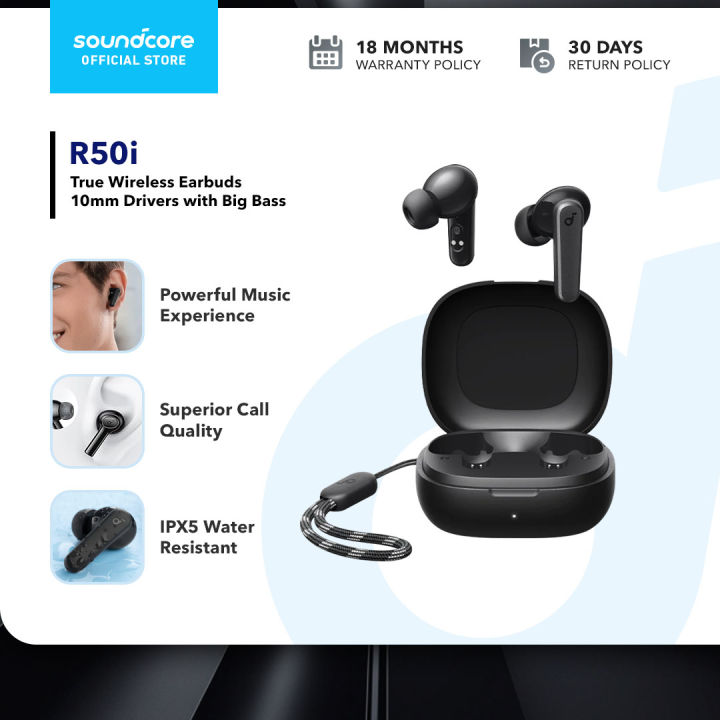 سماعات أذن Anker Soundcore R50i اللاسلكية (كوبي)  